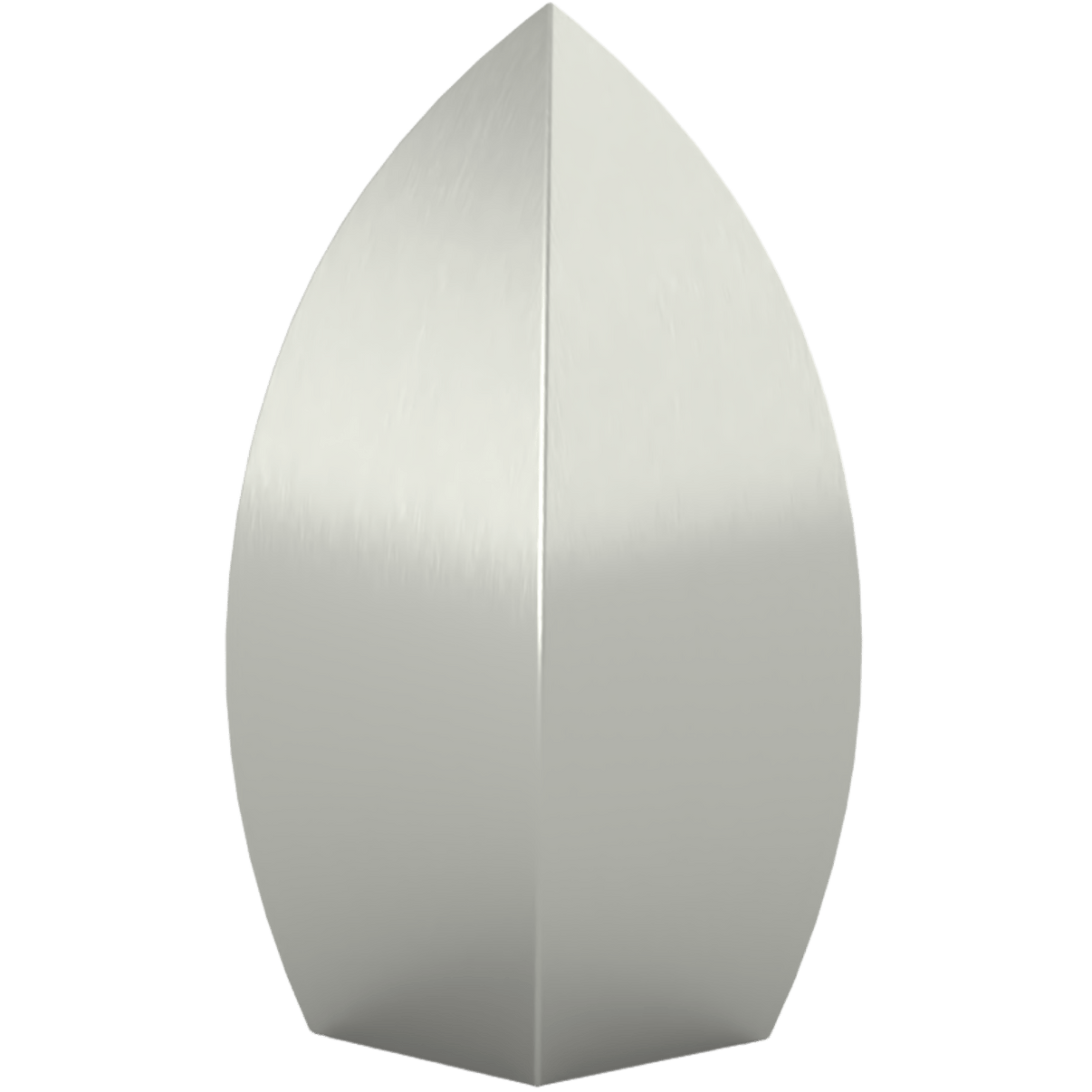 LEGEND Drop Cremation Urn for Ashes Silver Stainless Steel