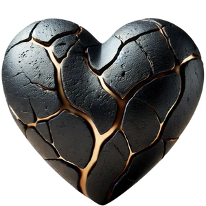 LEGEND handcrafted cremation urn for ashes bronze black gold