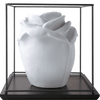 LEGEND Porcelain Cremation Urn for Ashes - Love Collection Princess Glossy White
