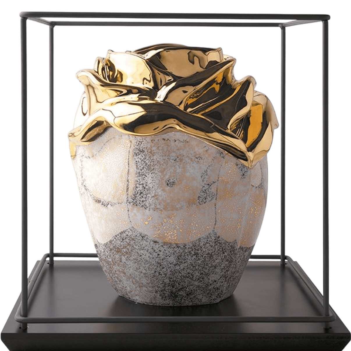 LEGEND Porcelain Cremation Urn for Ashes - Love Collection Princess Gold